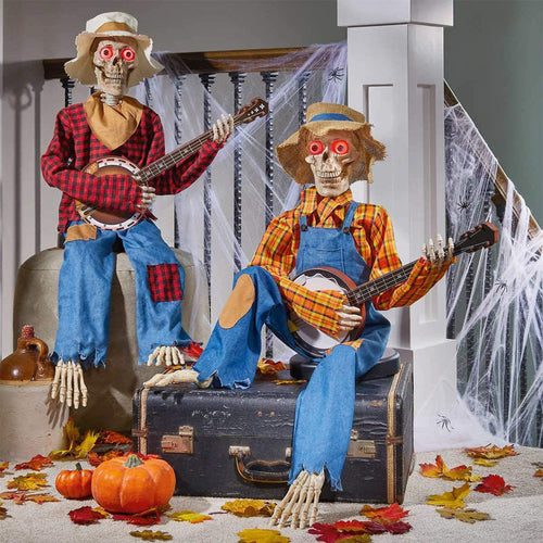 BowLift | Funny animated dueling banjo skeletons