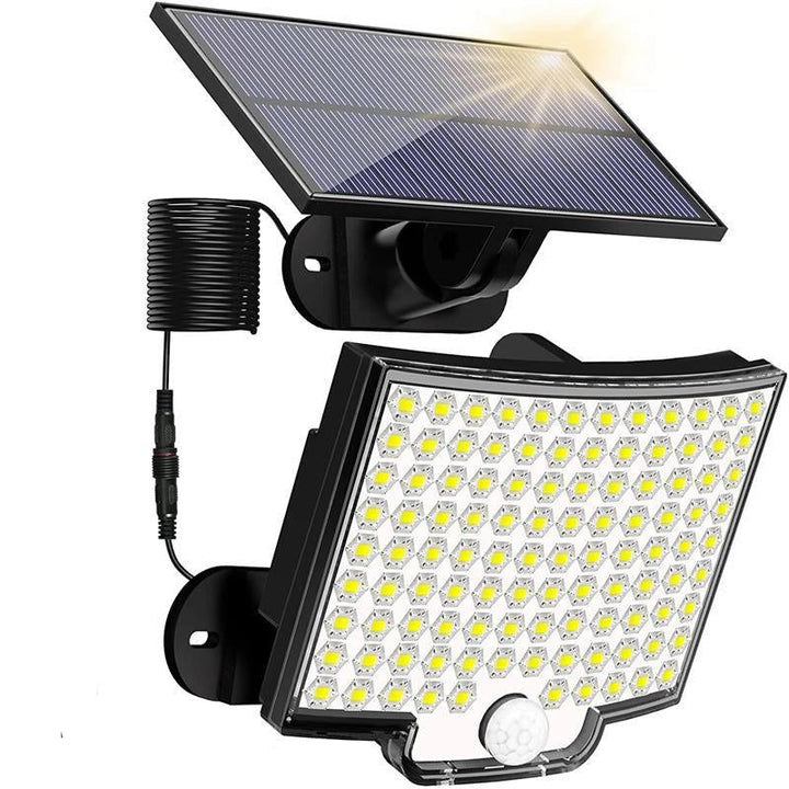 BowLift | 106 LED Outdoor Solar Security Light with Motion Sensor – Waterproof Wall Light for Garden, Driveway & Patio