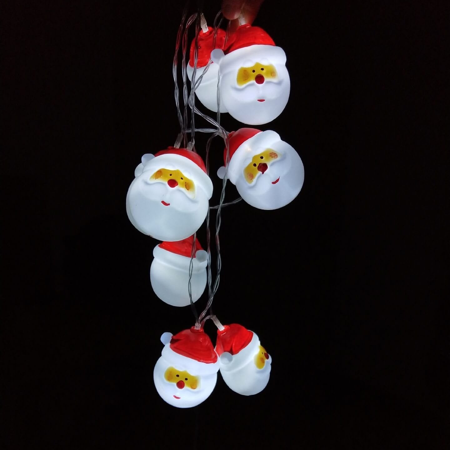 BowLift | Christmas Santa Claus String Lights Patio Party Decoration 10/20 Battery String Lights