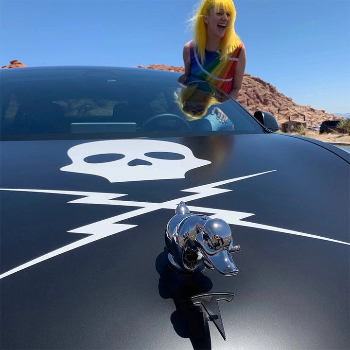 BowLift | Angry Rubber Duck Hood Ornament
