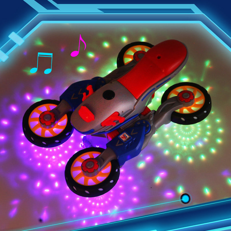 BowLift | Electric Light and Music Deformation Motorcycle