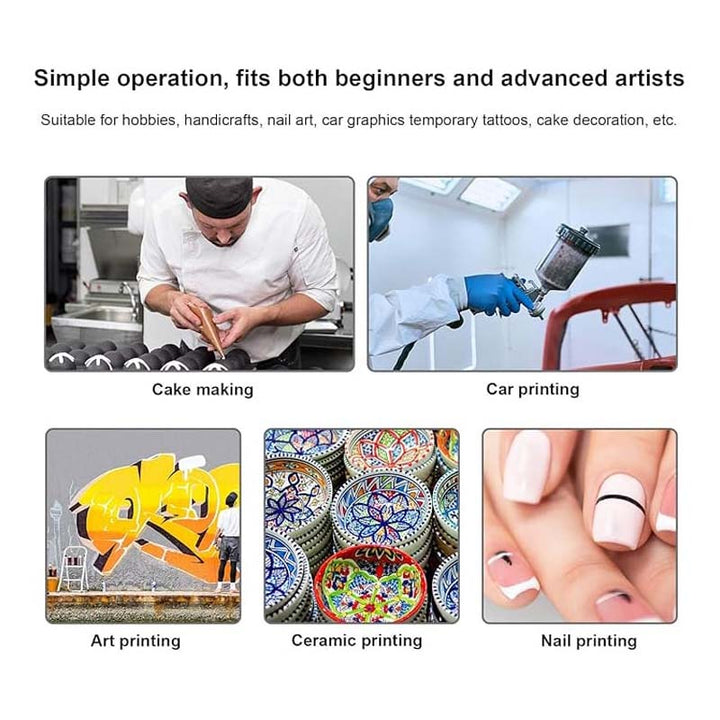 BowLift | Acrylic Paint Artist Pneumatic Spray Tool