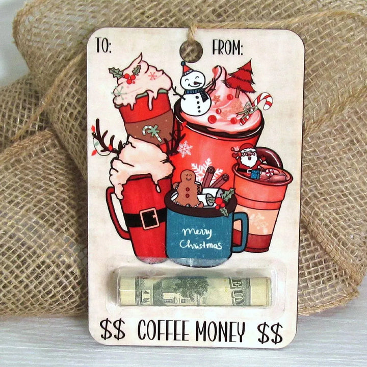 BowLift | Santa Christmas money holder
