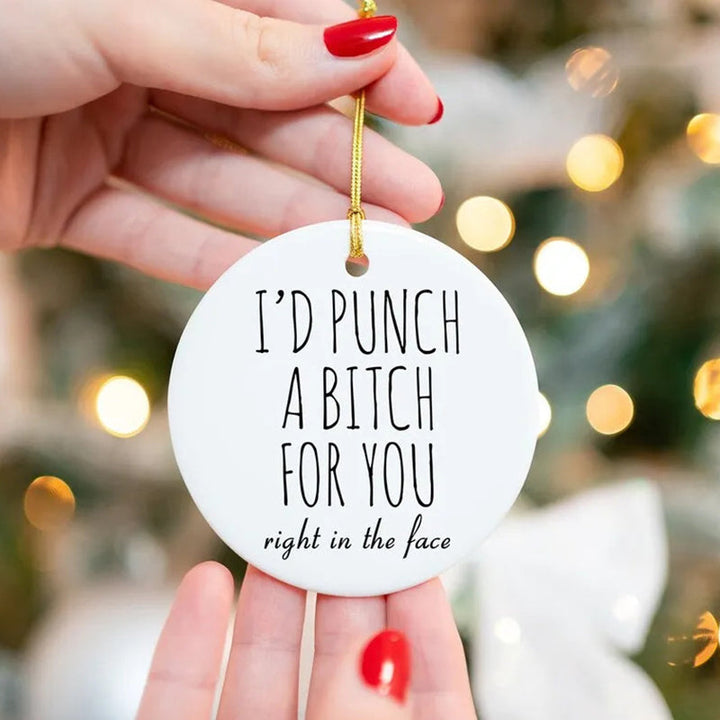 BowLift | Funny Christmas tree ornament gift