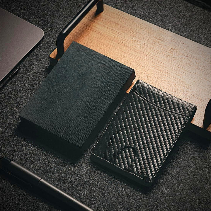 BowLift | Genuine Leather Anti-theft Swipe Card Holder