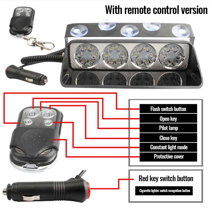 BowLift | LED-Automotive-Car-Strobe-Emergency-Light
