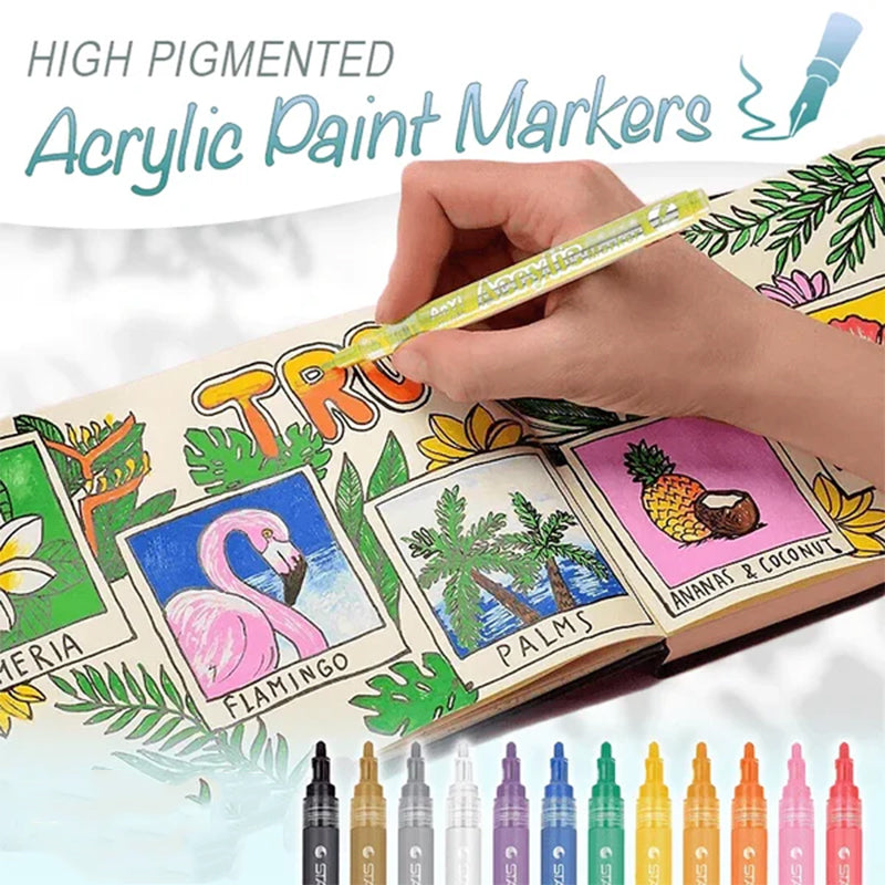BowLift | High Pigmented Acrylic Paint Markers