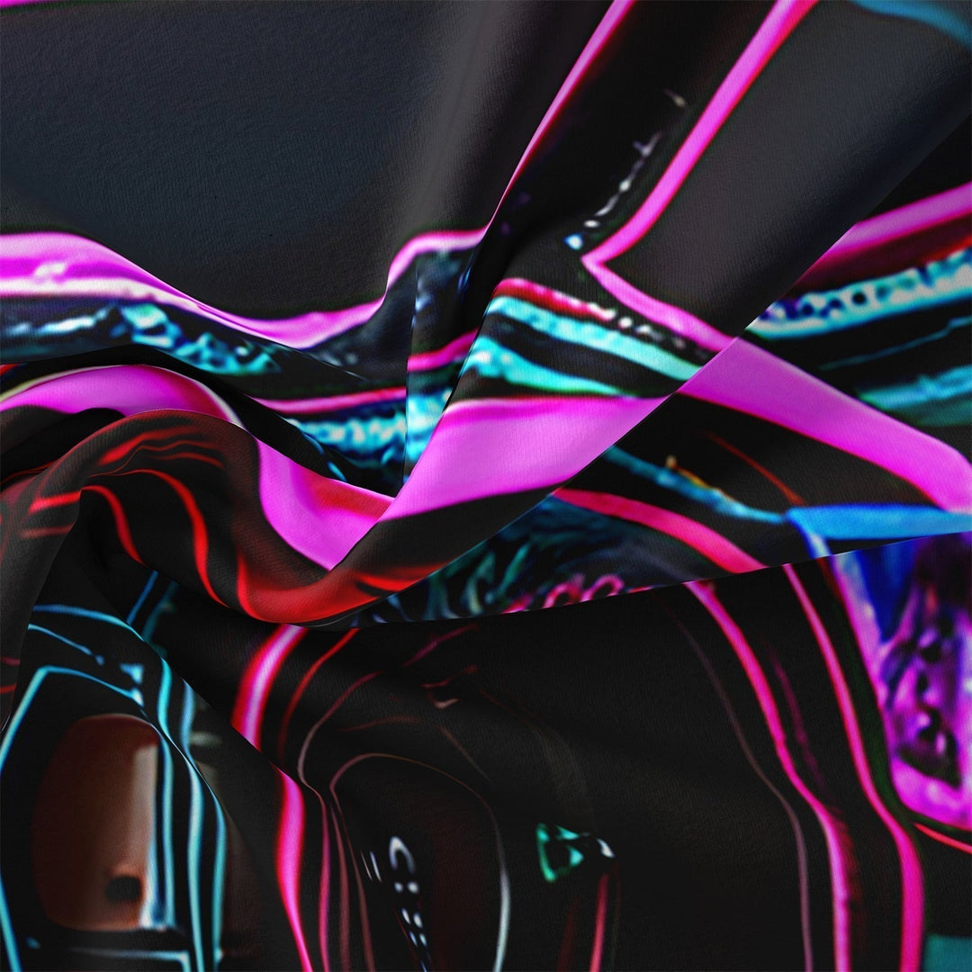 BowLift | TurboGlow - Neon Racecar Duvet Set