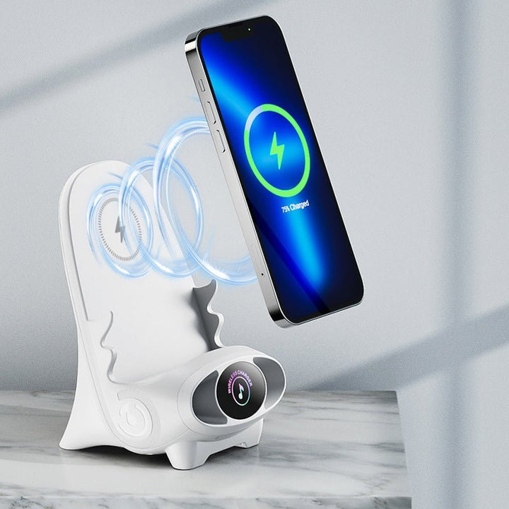 BowLift | Multifunctional phone holder - Fast charging - Ergonomic design - Practical and stylish