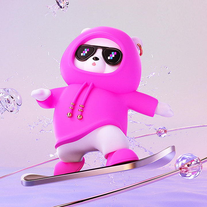 BowLift | Skateboarding Bears Car Decoration