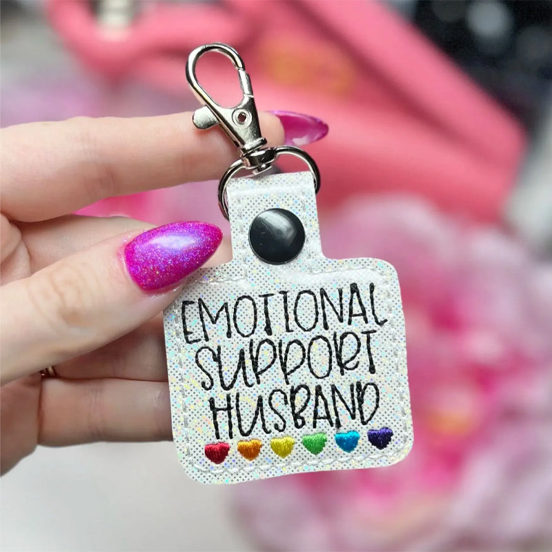 BowLift | Rainbow Hearts Keychain