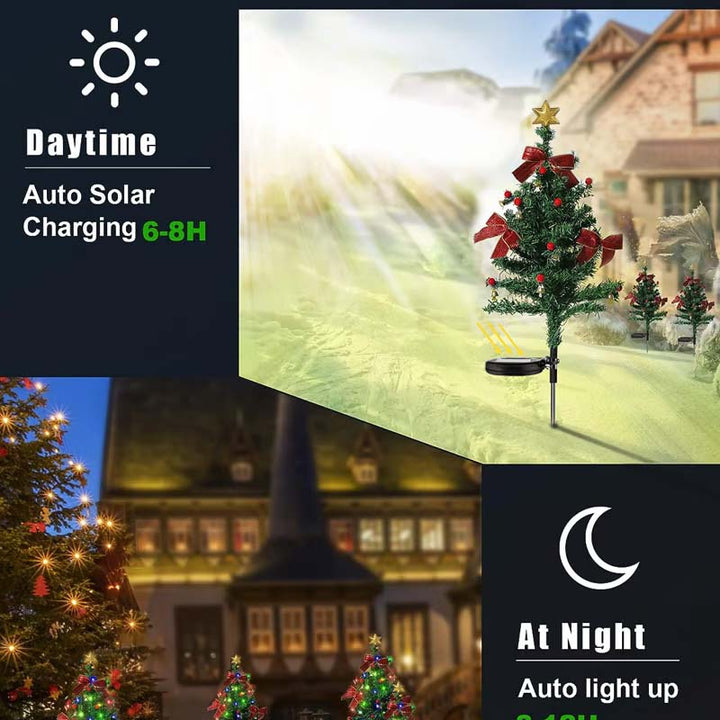BowLift | Solar Christmas Trees Lights