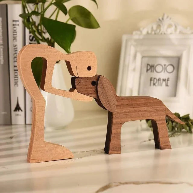 BowLift | Hand-engraved Wooden Animal Figures – Eco-friendly Home Decor and Unique Gift for Animal Lovers