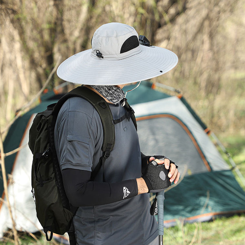 BowLift | Solar and USB Charging Fan Outdoor Fishing Hat