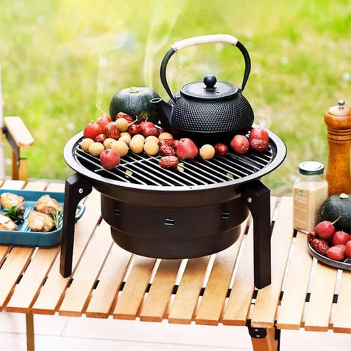 Portable Non-Stick Elite Adventure Camping Grill | Bowlift
