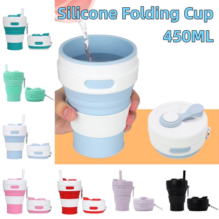 Reusable Portable Sip-and-Go Collapsible Cup | Bowlift