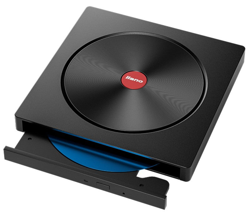 BowLift | USB3.0 & Type-C Portable External DVD Drive & Burner, for DVD-R, DVD+R, DVD-RW & CD-R