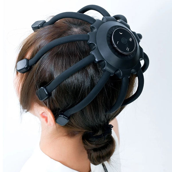 BowLift | Electric Octopus Head Massager - Best Head Massage Machine with Vibration Therapy