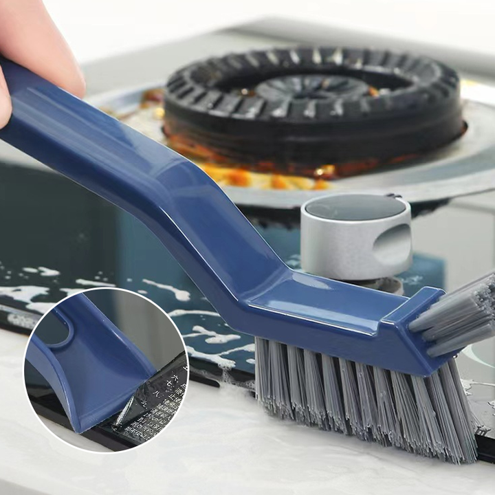 2 in 1 bathroom cleaning brush crevice brush | Bowlift