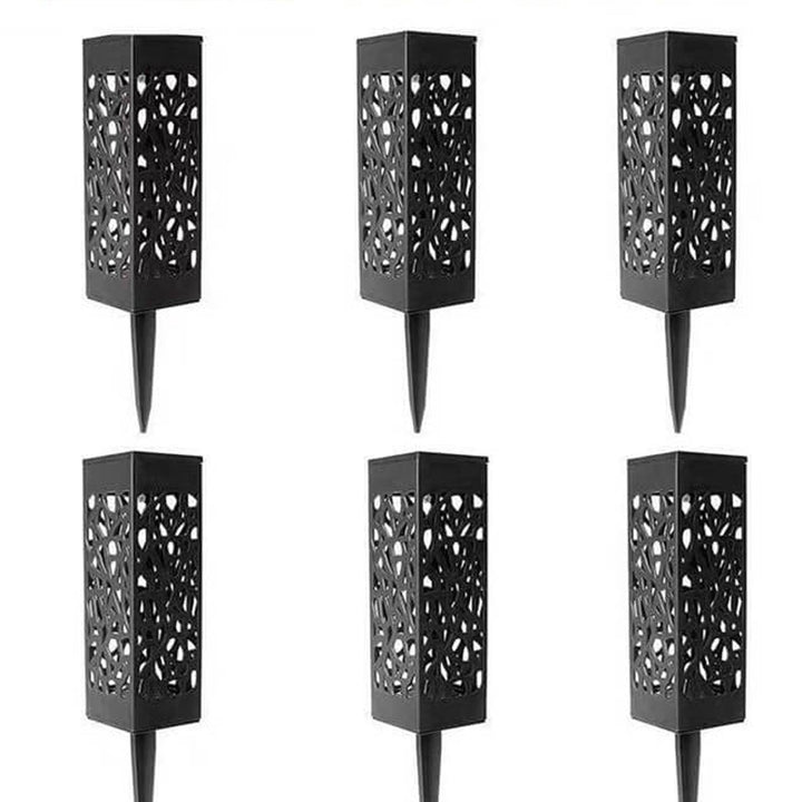 Creative Hollow Square Column LED Outdoor Lawn Ground Insert Landscape Light | Bowlift
