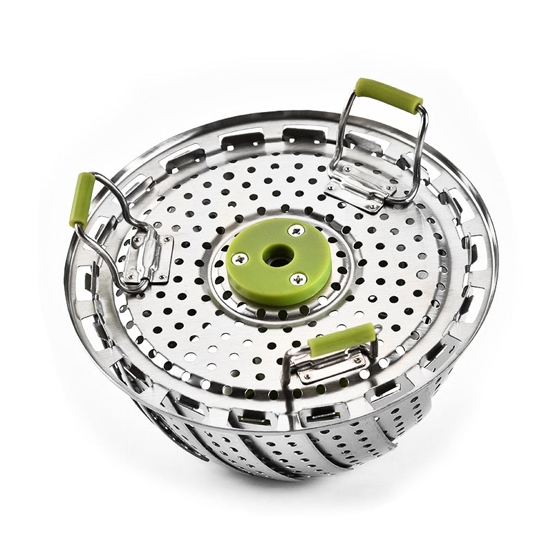 Flower-shaped Steel Folding Steamer | Bowlift