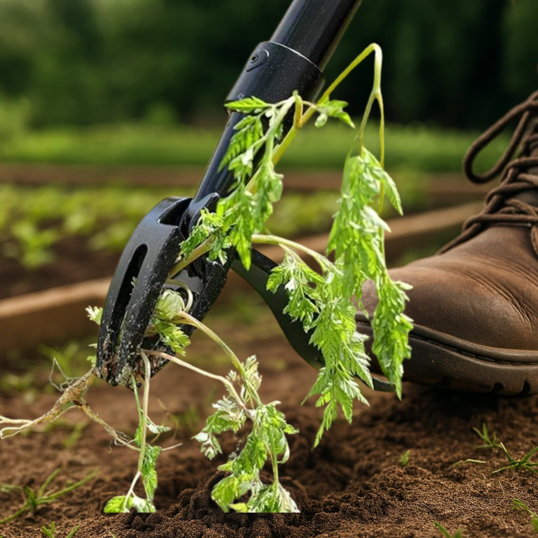 BowLift | Ergonomic Weeding Tool | High-Strength Steel Claws for Effortless Weed Removal in Gardens