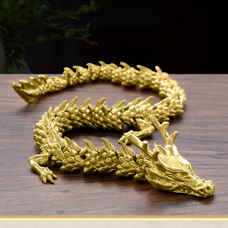 BowLift | Golden Dragon with movable joints