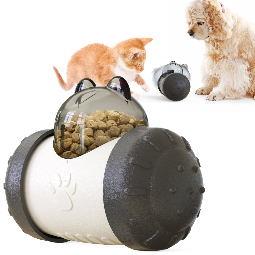 Wobble Feeder Ball – Interactive Food-Dispensing Toy for Dogs