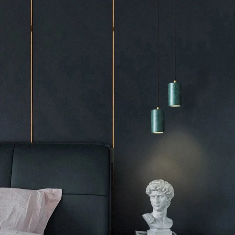 BowLift | Minimalistic Marble LED Pendant Light