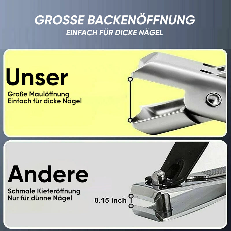 Portable ultra-sharp nail clippers made of stainless steel | Bowlift