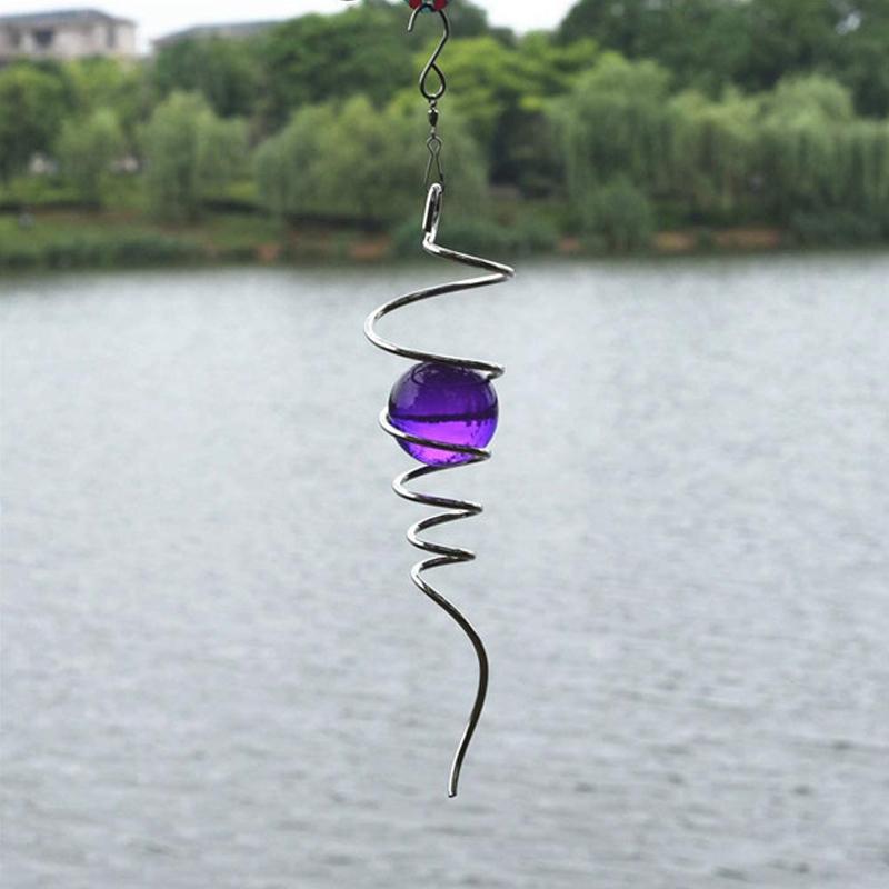 Spiral Crystal Ball Pendant | Bowlift