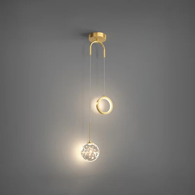 BowLift | Modern LED Pendant Light for Stylish Ambiance in Bedroom and Dining Room