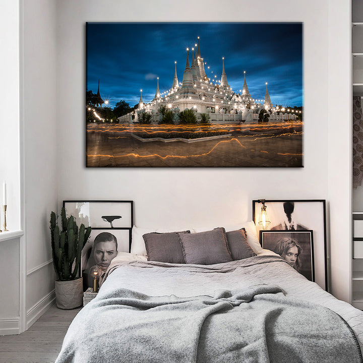 Shining Palace - Canvas Wall Art Painting | Bowlift