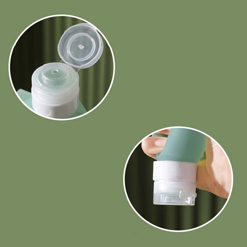 BowLift | Portable travel bottle made of silicone with large diameter
