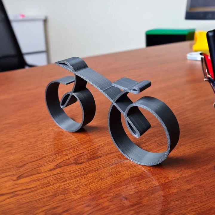 BowLift | Minimalistic Bicycle Sculpture Wire Mesh Style