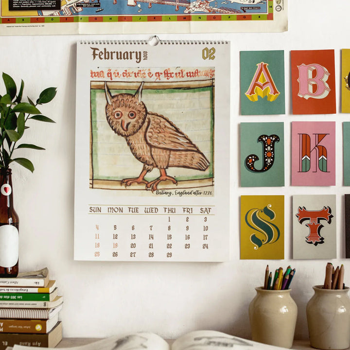 BowLift | Medieval Owl Calendar