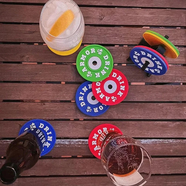 Weight Plate Coaster Set of 4 | Bowlift