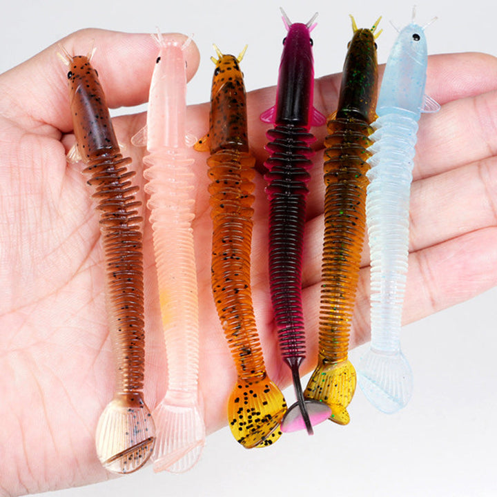 BowLift | New Design Angler Dragon Hole Bait 46 Sections Soft Bait