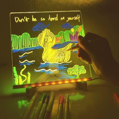 BowLift | LED Notice Board with 7 Colors Pen