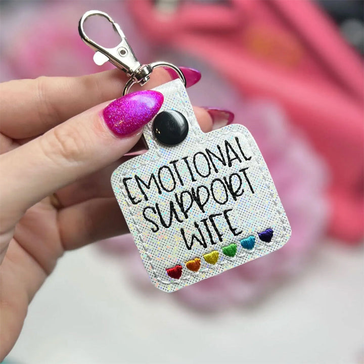BowLift | Rainbow Hearts Keychain
