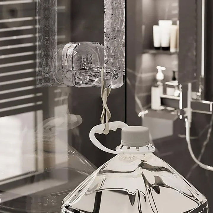 BowLift | Transparent Ripple Multifunctional Suction Cup Handles