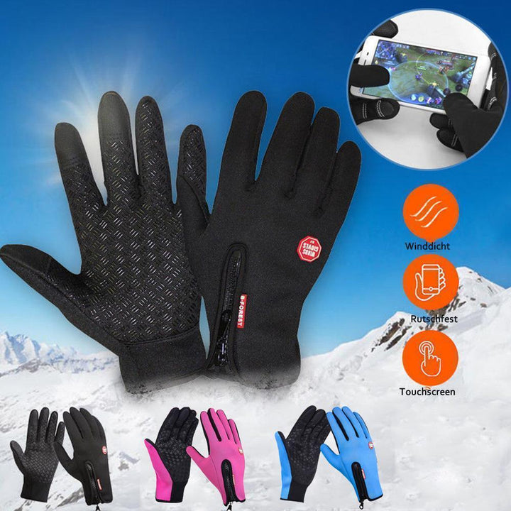 BowLift | Premium warm windproof waterproof touchscreen gloves unisex