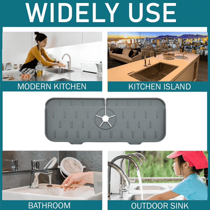 BowLift | Silicone Faucet Handle Drip Tray