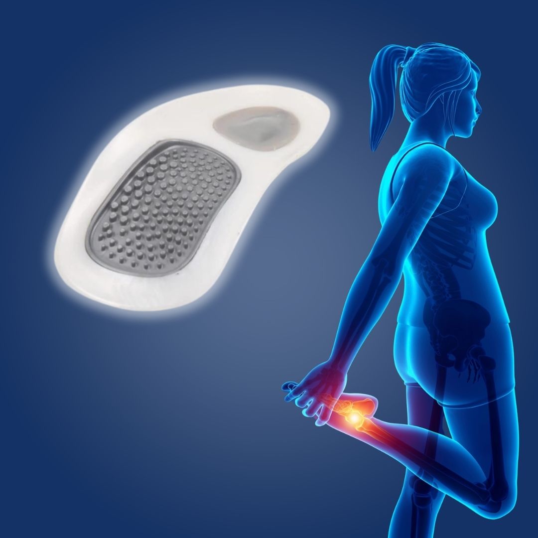 BowLift | Insoles OrthoStep ComfortFit | Against Heel Pain & Plantar Fasciitis | Arch Support & Shock Absorption