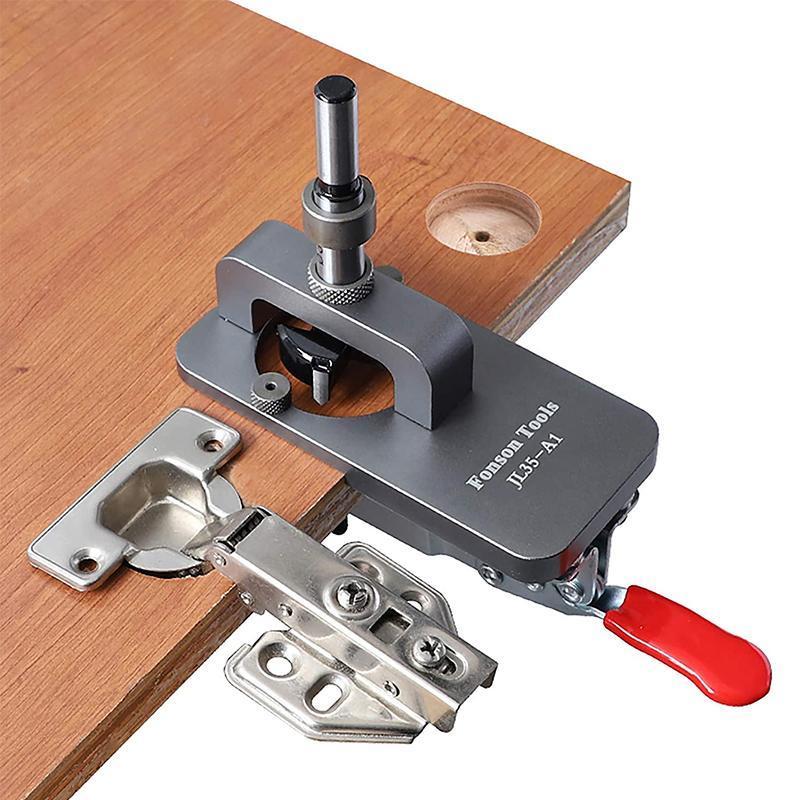 Hidden hinge template 35 mm for woodworking | Bowlift