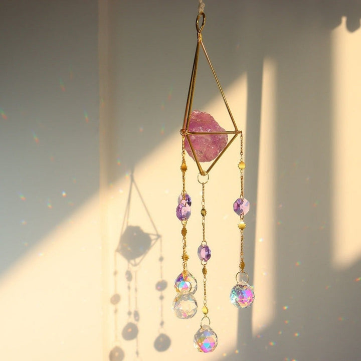 BowLift | LumiChime Crystal Wind Chime | Harmonious Sounds | Garden & Home Decor | Sparkling Design