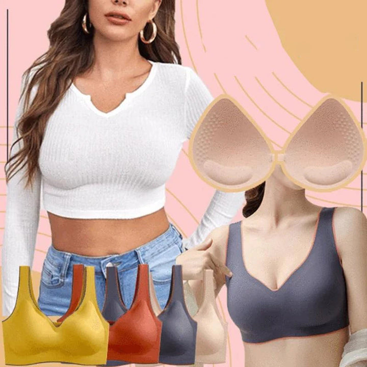 BowLift | Latex seamless Push-Up bra