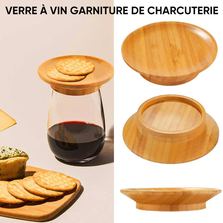 Wine glass for sausage platter | Bowlift