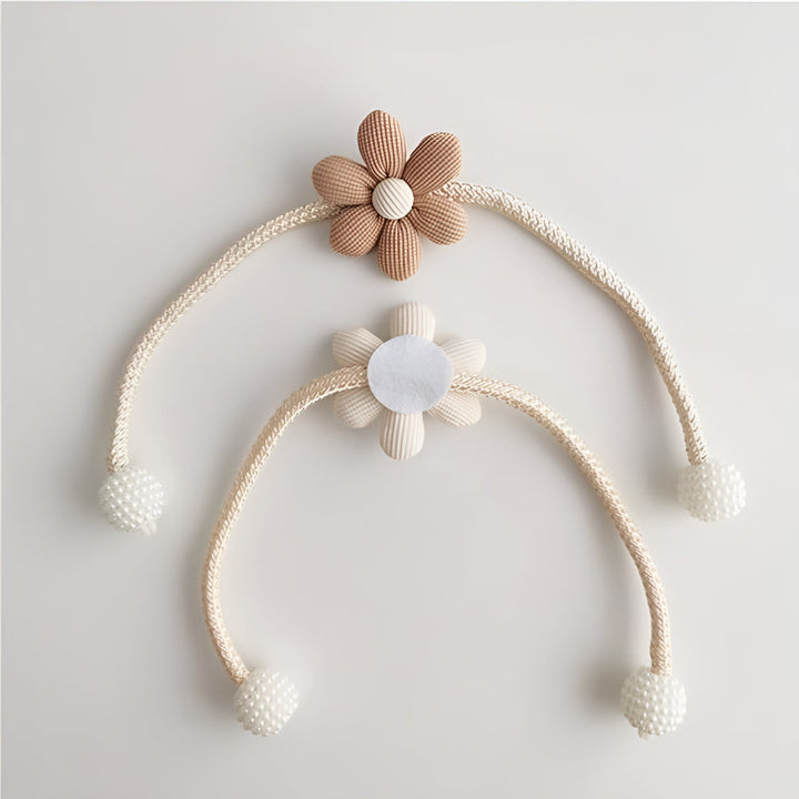 BowLift | Whimsical Flower Curtain Tie Back