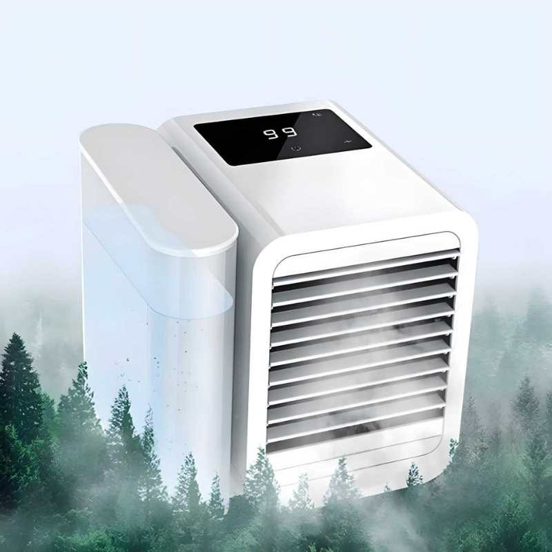 BowLift | Hexton | Portable MicroCool Mini Air Conditioner with 1000ml Water Tank | Personal Cooling & Humidifier